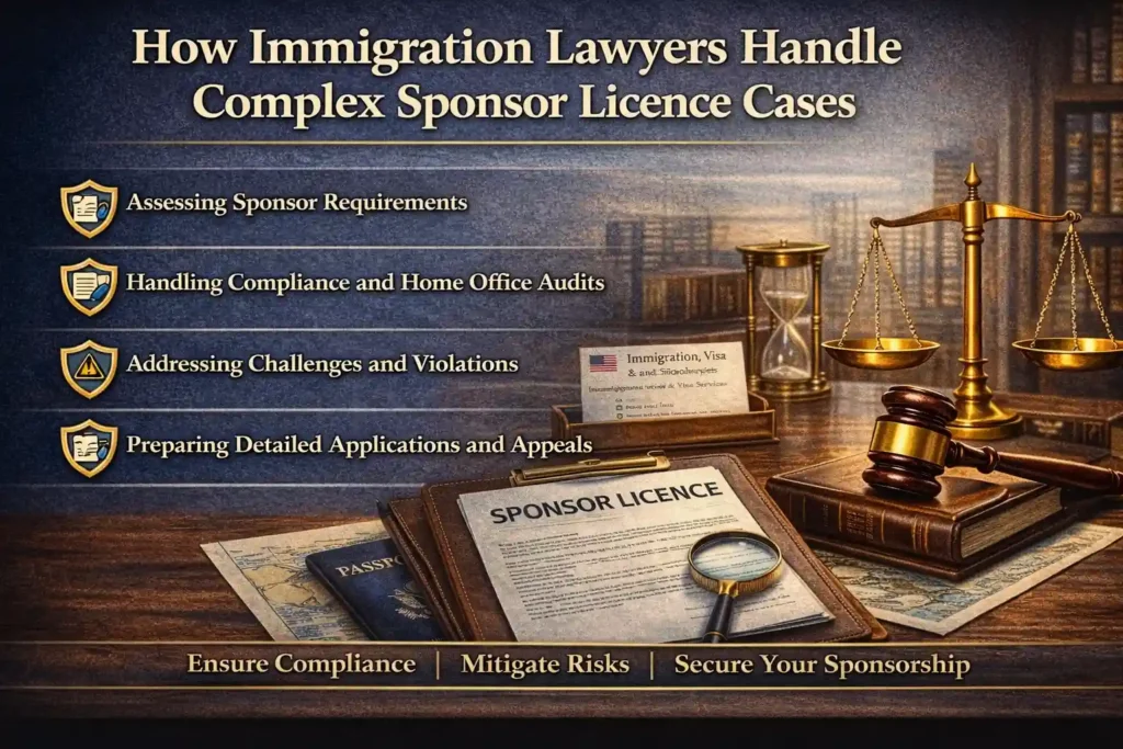 How Immigration Lawyers Handle Complex Sponsor Licence Cases