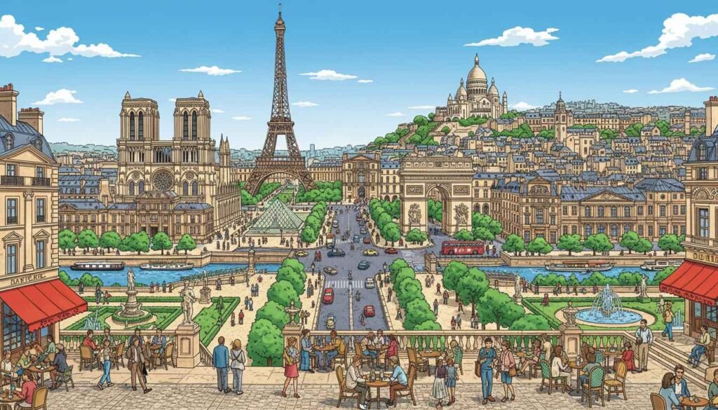 cool places to visit in paris france