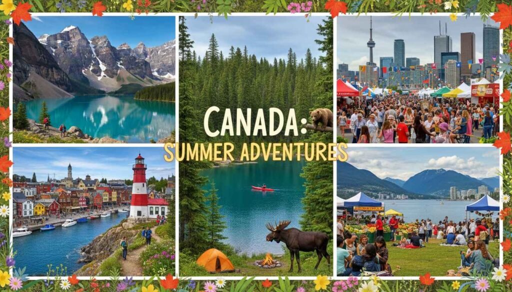places to visit in canada during the summer