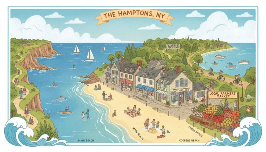places to visit in the hamptons ny