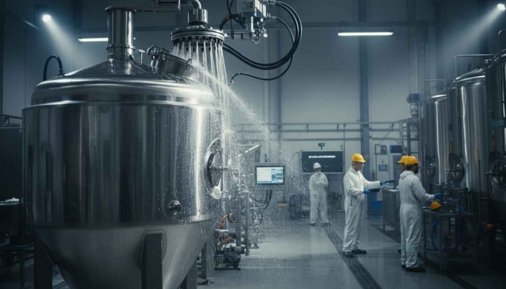 beverage tank cleaning technology