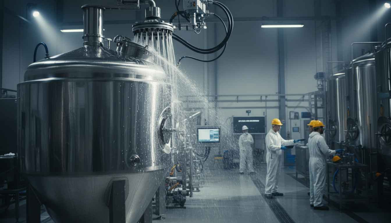 beverage tank cleaning technology