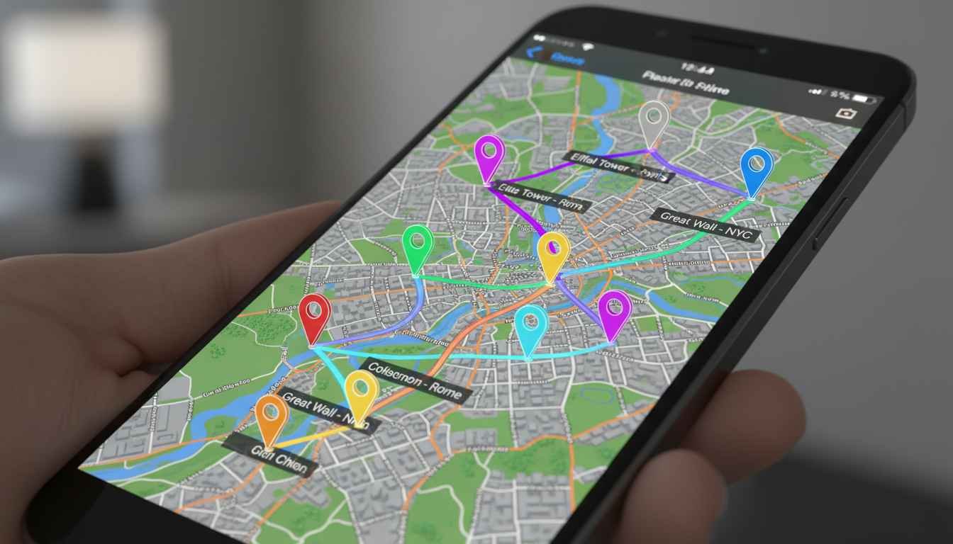 how to view places visited on iphone
