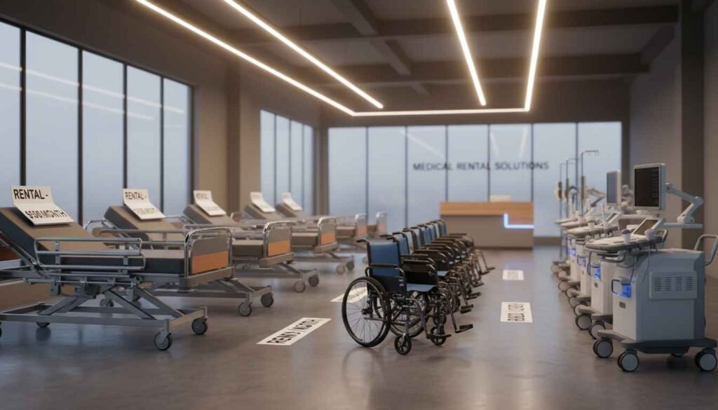 medical equipment rental prices