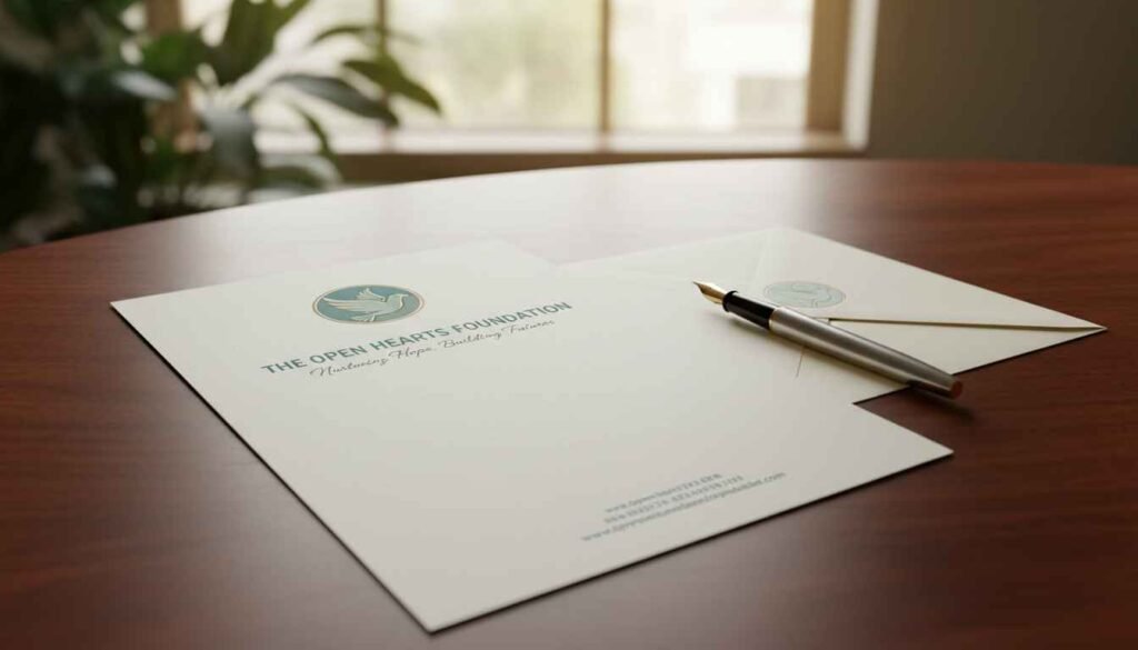 non profit organization letterhead