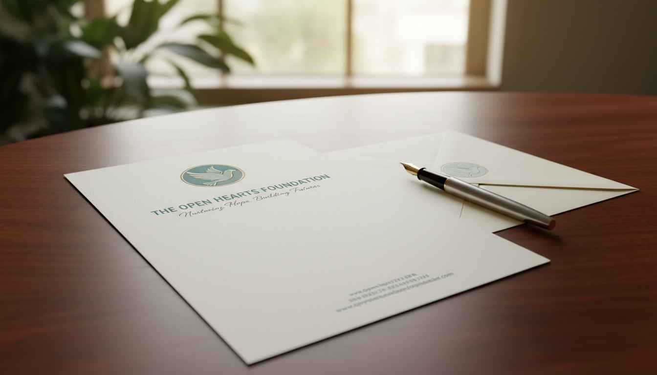 non profit organization letterhead