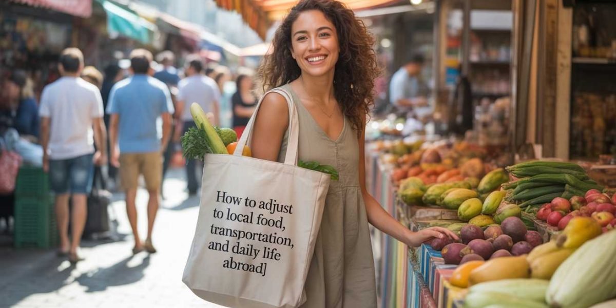 How to Adjust to Local Food, Transportation, and Daily Life Abroad