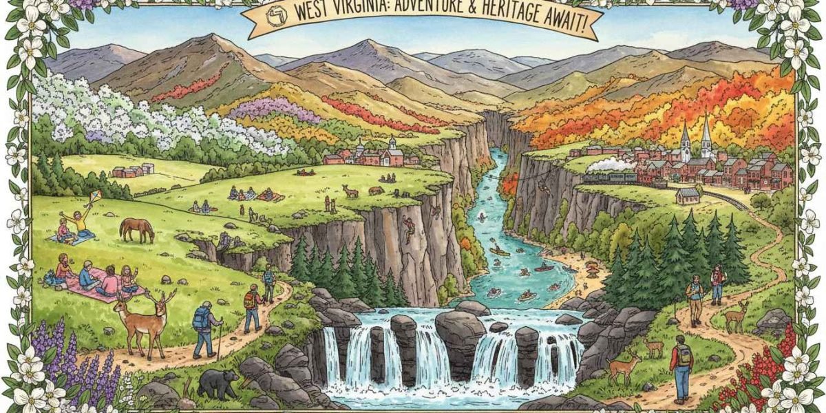 cool places to visit in west virginia